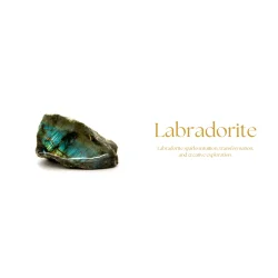 Ibu Jewels - Lulu Moos Armb�nd, Labradorite