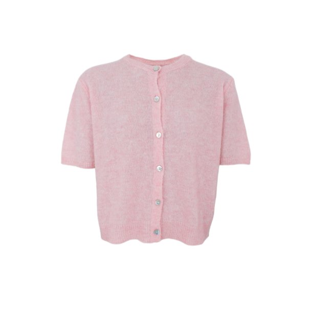 Black Colour - Bcdell ss cardigan, Rose