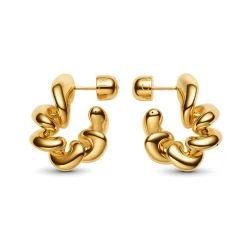 Maria Black - Coil Hoops M reringe, Forgyldt