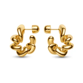 Maria Black - Coil Hoops M reringe, Forgyldt