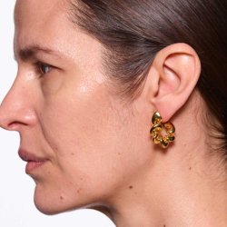 Maria Black - Coil Hoops M reringe, Forgyldt