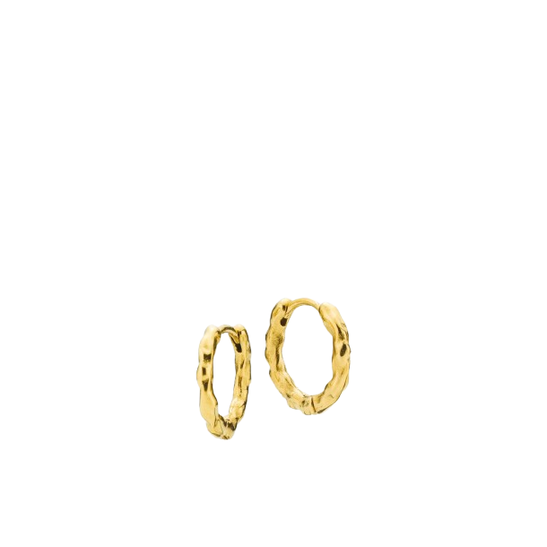 Sistie 2nd - Hoop Creoler, Forgyldt