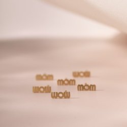 Stine A - Wow Mom Earring Gold