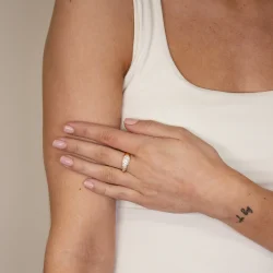 byBiehl - Ocean Flow Sparkle Ring