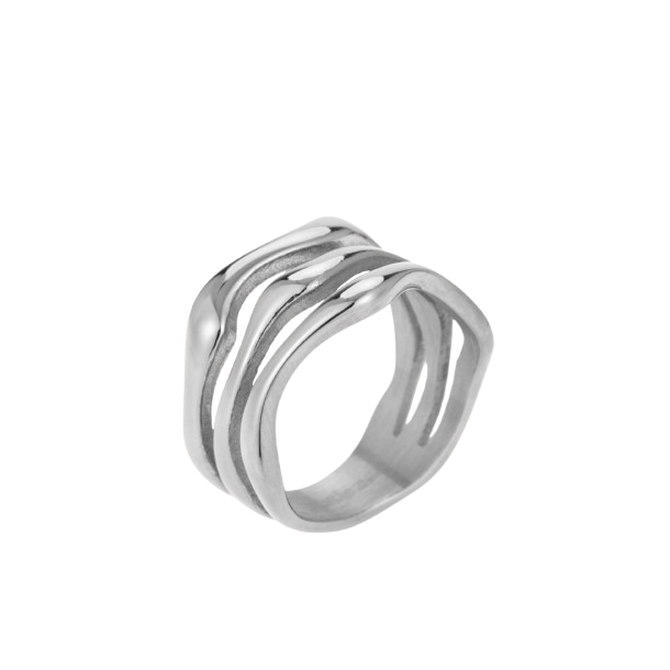 Sistie 2nd - Wavy - Ring Stl