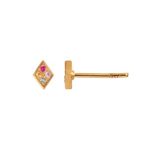 Stine A - Petit Candy Harlekin Earring Gold