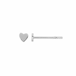 Stine A - Petit Love Heart Earring Silver