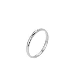 Sistie 2nd - Smal Circle Ring, Slv