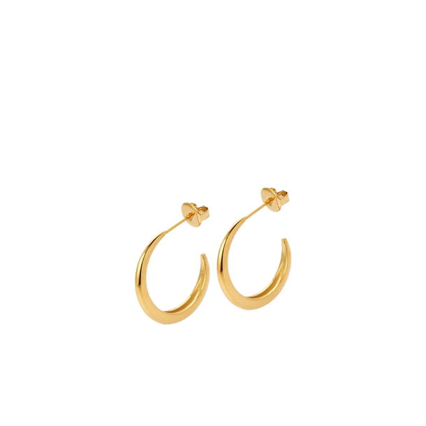 Sistie 2nd - Lux Creoler reringe, Small, Guld