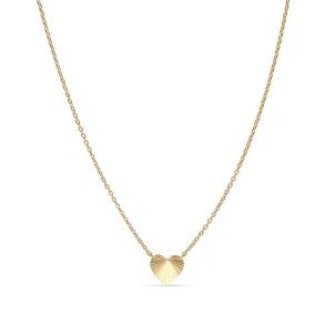 Jane Knig - Reflection Heart Necklace