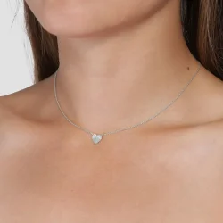 Jane Knig - Reflection Heart Necklace