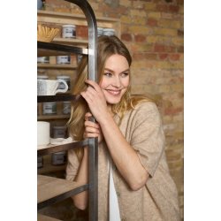 Black Colour - Bcdell ss cardigan, Natural