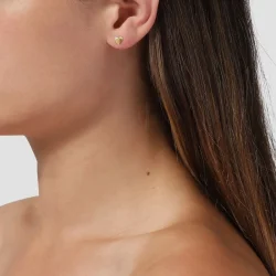 Jane Knig - Reflection Heart Stud