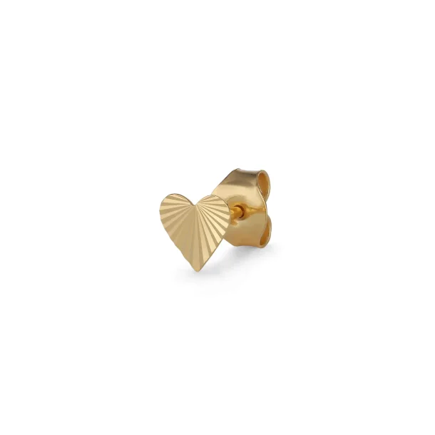 Jane Knig - Reflection Heart Stud