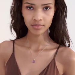 Maanesten - Amethyst Air Vedh�ng, S�lv