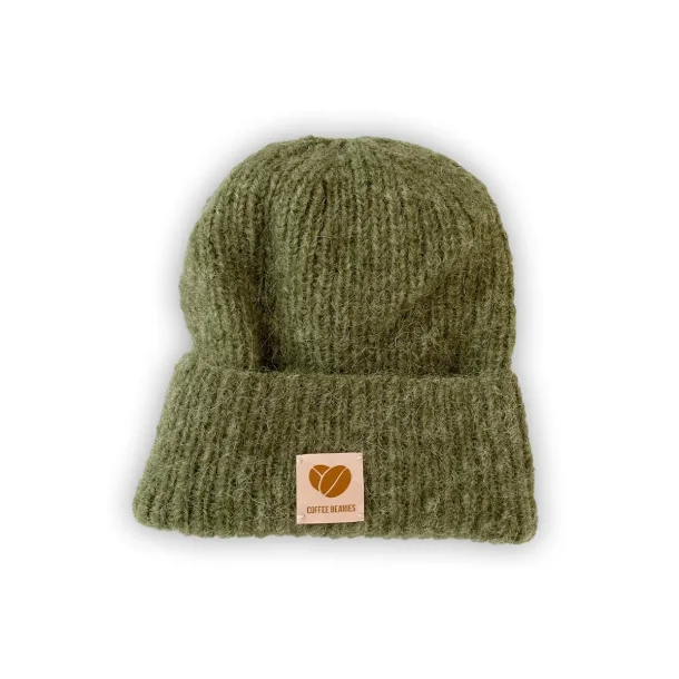 COFFEE BEANIES - Sky beanie, Army grn