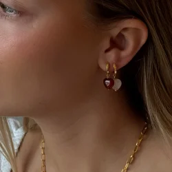 byBiehl - Soft Heart Hoop, Pink