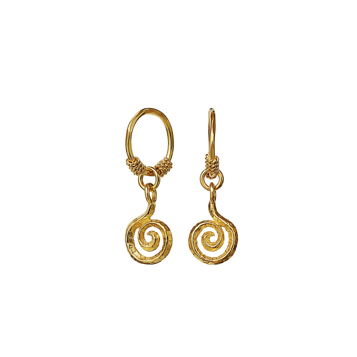 Maanesten - Spiral Earring - dem gratis ved køb over 200,-