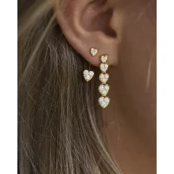 Stine A - Jadore Behind Ear rering, Forgyldt