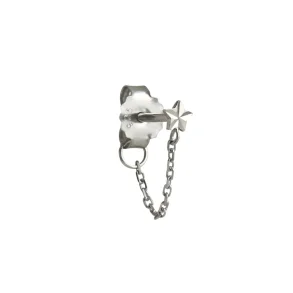 Stine A - Star Etoile With Chain rering, Slv