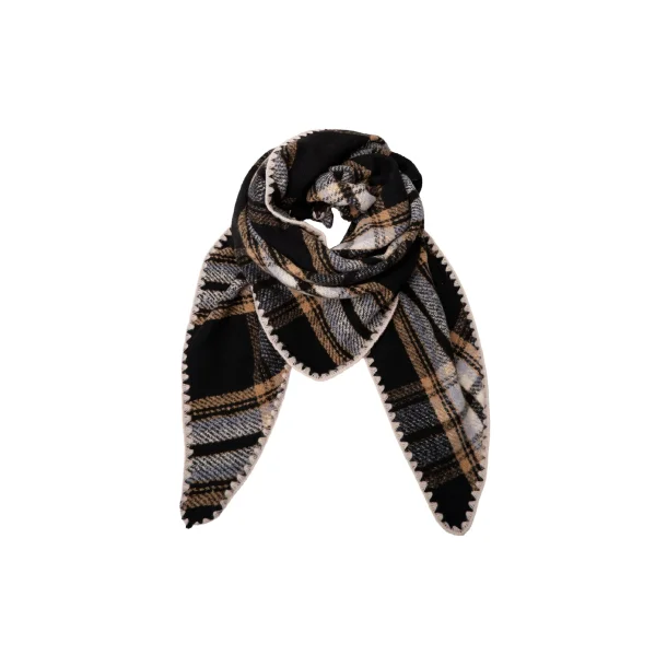 Black Colour - Bcleoni Chequered T�rkl�de, Sort