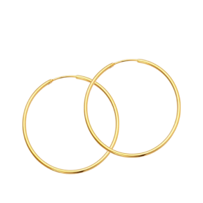 Sistie 2nd - Hoop Basic Creoler 4,5, Forgyldt