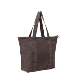 DAY ET - Medium No Rain Tonal Shopper Taske, Chocolate Plum