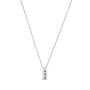 Samie - Infinity Halskde Oxideret Stl