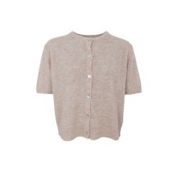 Black Colour - Bcdell ss cardigan, Natural