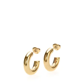 Sistie 2nd - Aura - Hoops Small, Forgyldt