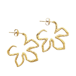 Sistie 2nd - Blumie �reringe, Forgyldt