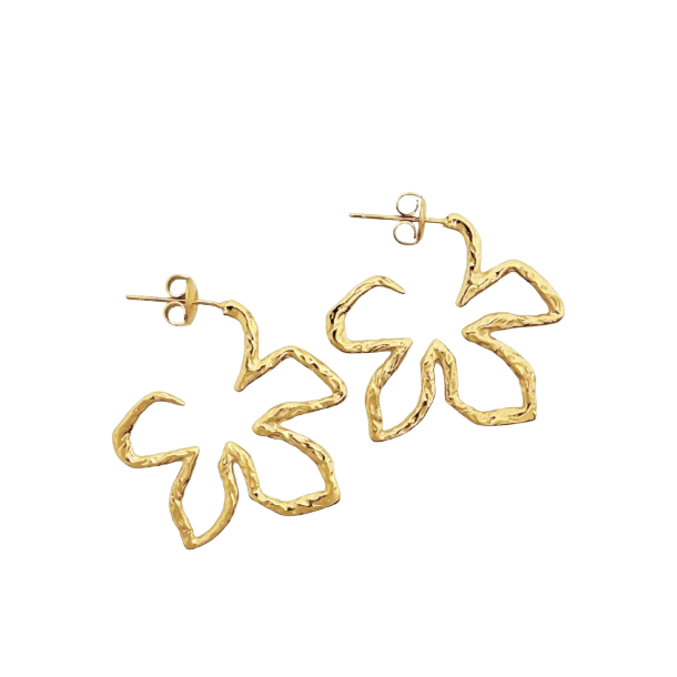 Sistie 2nd - Blumie �reringe, Forgyldt