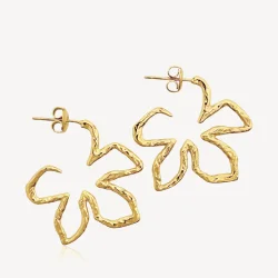 Sistie 2nd - Blumie �reringe, Forgyldt