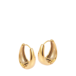 Sistie 2nd - Large Loops Creoler, Forgyldt