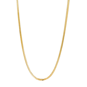 Sistie 2nd - Snake Halsk�de 3 mm, Forgyldt