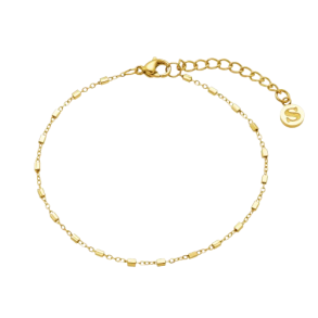 Sistie 2nd - Square Armb�nd, Forgyldt