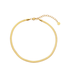 Sistie 2nd - Snake Armb�nd 3 mm, Forgyldt 