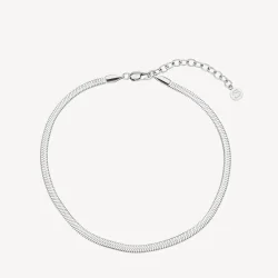 Sistie 2nd - Snake Armb�nd 3 mm, St�l 