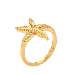 Sistie 2nd - Sirena Ring, Forgyldt