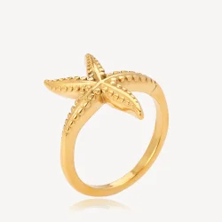 Sistie 2nd - Sirena Ring, Forgyldt