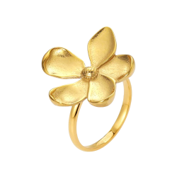 Sistie 2nd - Blumie Ring, Forgyldt