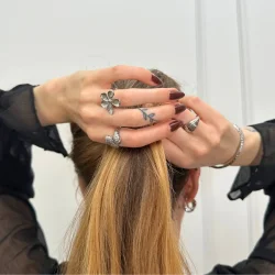 Sistie 2nd - Drops Ring, St�l